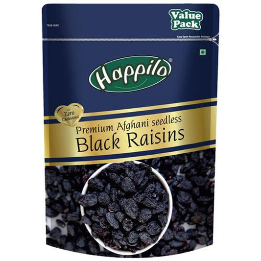 Premium Afghani Black Raisins - Value Pack