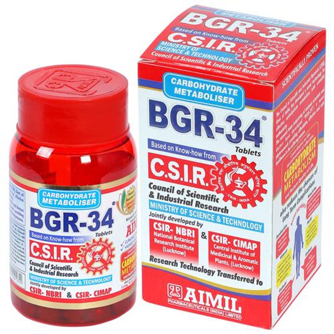 BGR-34 Tablets - For Boosts Body System & Vital Organ