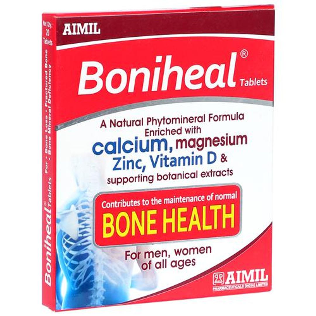 Boniheal Tablets - Enhance Bone Health, Reduces Joint Pain, For Men & Women Of All Ages