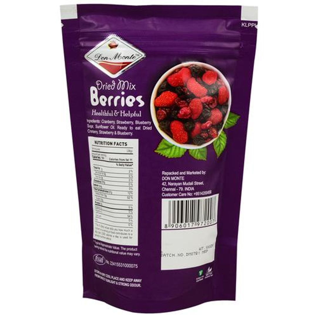 Dried Mix Berries - Antioxidant Rich Healthy Breakfast Snack, For Baking