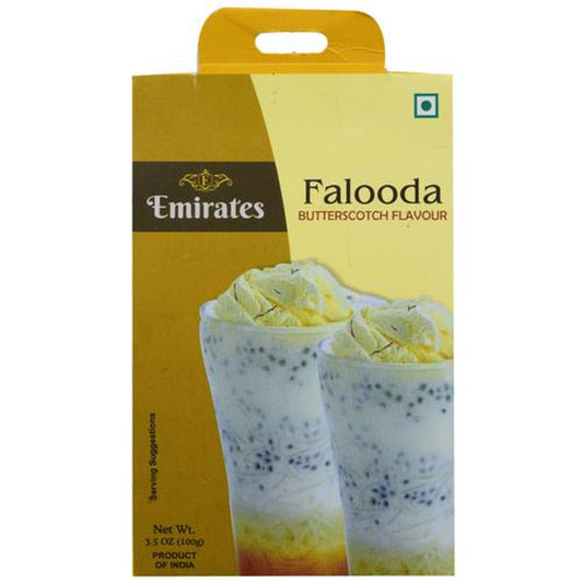 Emirates Falooda - Butterscotch Flavoured, Ready To Make Dessert Mix