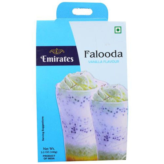 Emirates Falooda - Vanilla Flavoured, Ready To Make Dessert Mix
