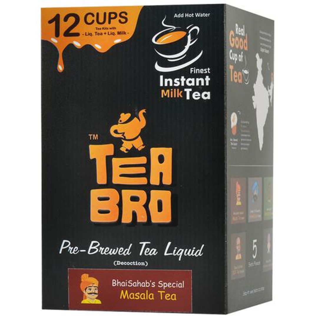 Pre-brewed Tea Liquid/Decoction - BhaiSahab's Special Masala Tea
