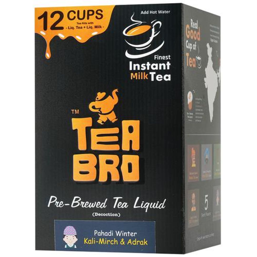 Pre-brewed Tea Liquid/Decoction - Pahadi Winter Kali-Mirch & Adrak