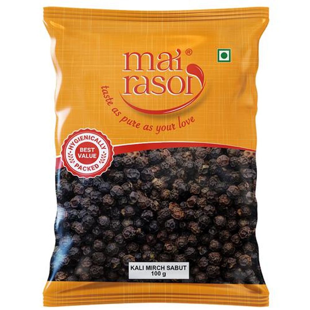 BLACK PEPPER KALI MIRCH WHOLE 100 gm