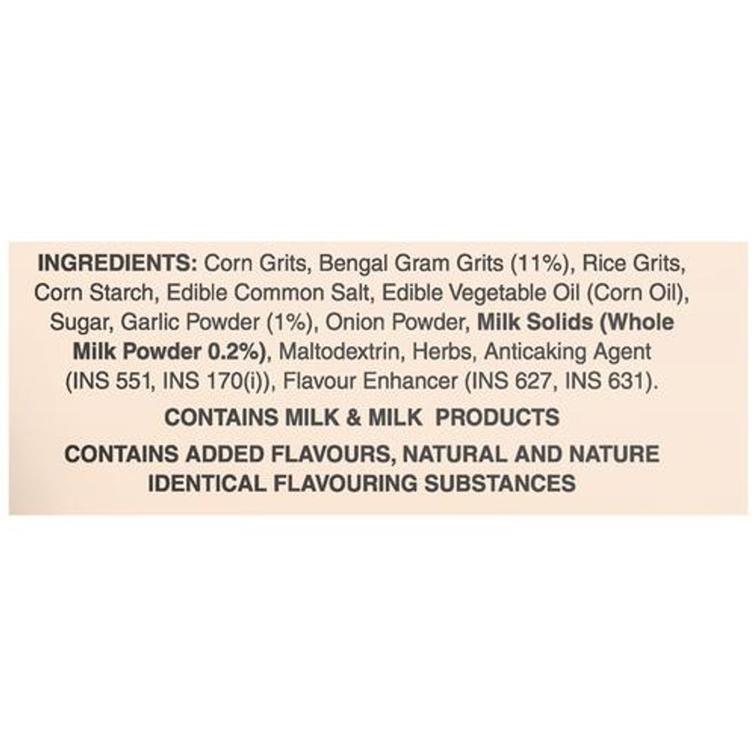 Crusties Chana Snacks - Cholesterol & Gluten Free, Cheesy Garlic