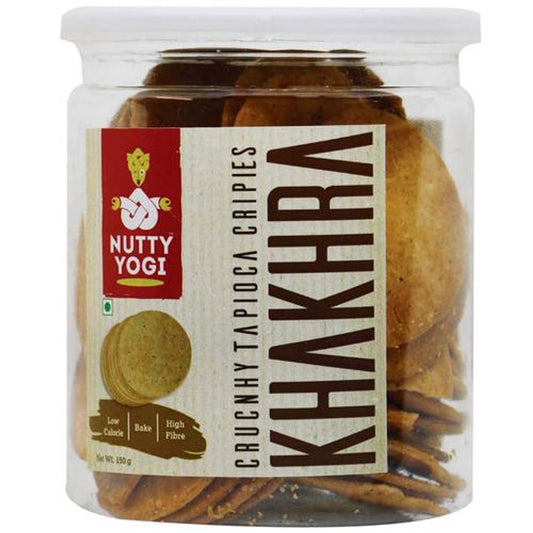 Crunchy Tapioca Khakhra - Baked, Fibre Rich, Low In Calories, Gujarati Snack