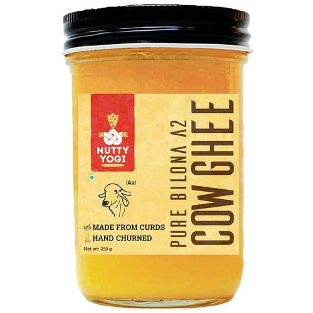 Pure Bilona A2 Cow Ghee - Hand Churned, Improves Immunity, Good For Heart