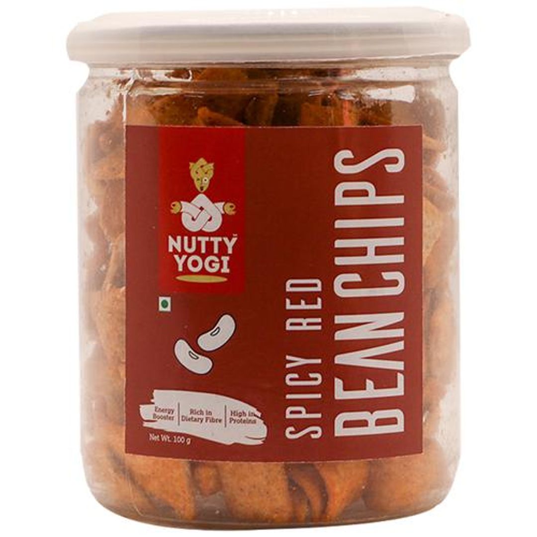 Spicy Red Bean Chips - Rich In Protein & Fibre, Boosts Energy