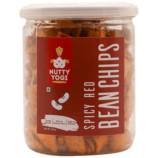 Spicy Red Bean Chips - Rich In Protein & Fibre, Boosts Energy