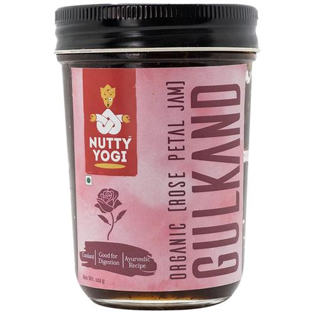 Organic Gulkand/Rose Petals Jam - Ayurvedic, Helps In Digestion, No Preservatives