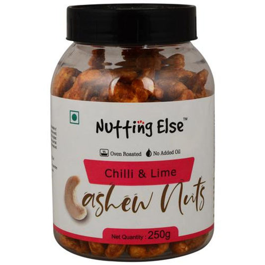Chilli & Lime Cashew Nuts - Rich In Protein & Essential Minerals