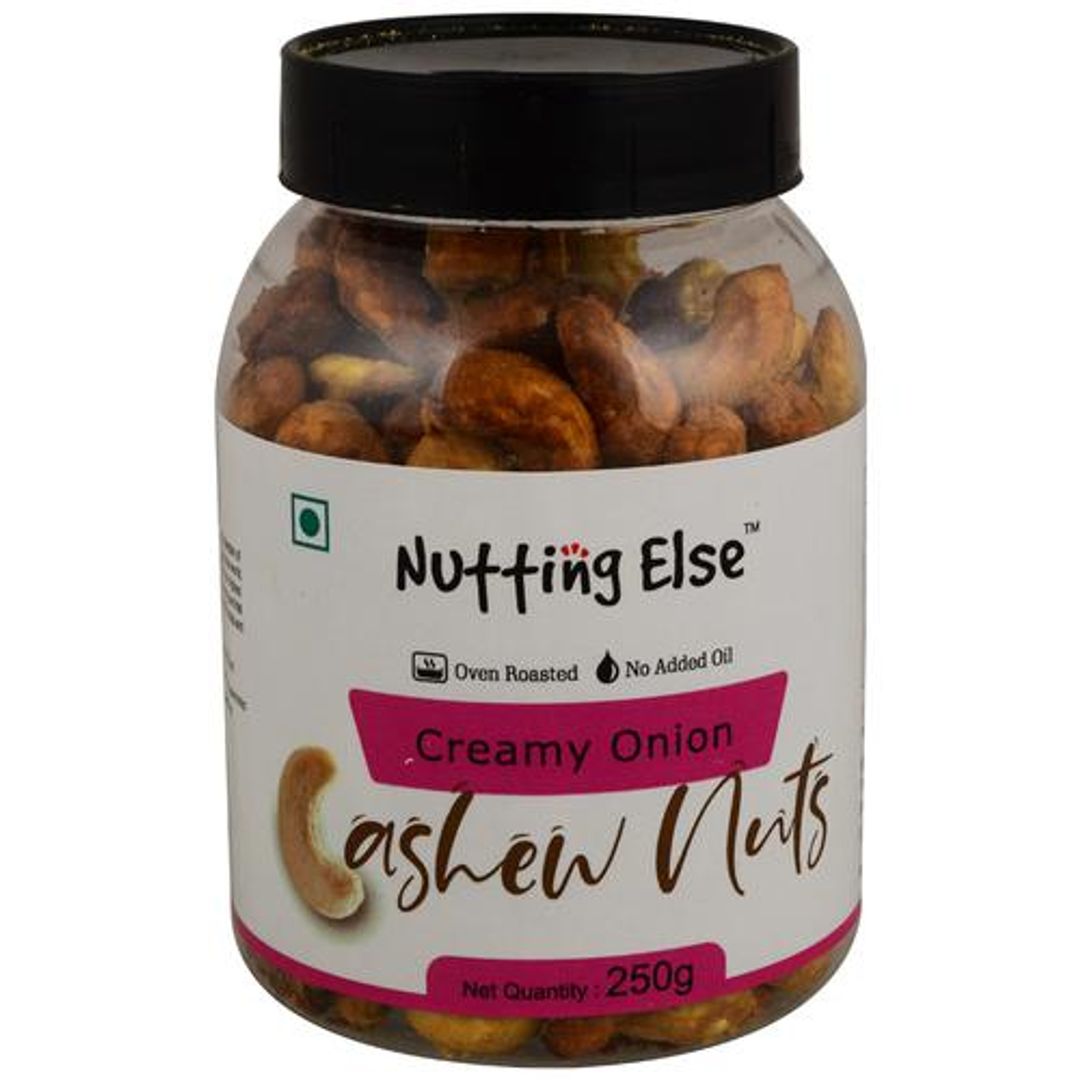 Creamy Onion Cashew Nuts - Rich In Protein & Essential Minerals