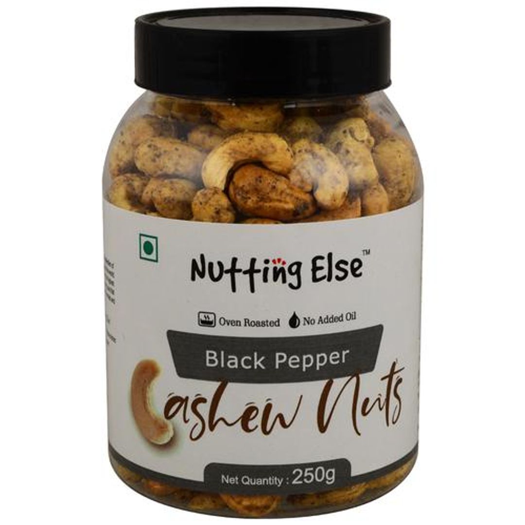 Black Pepper Cashew Nuts - Rich In Protein & Essential Minerals