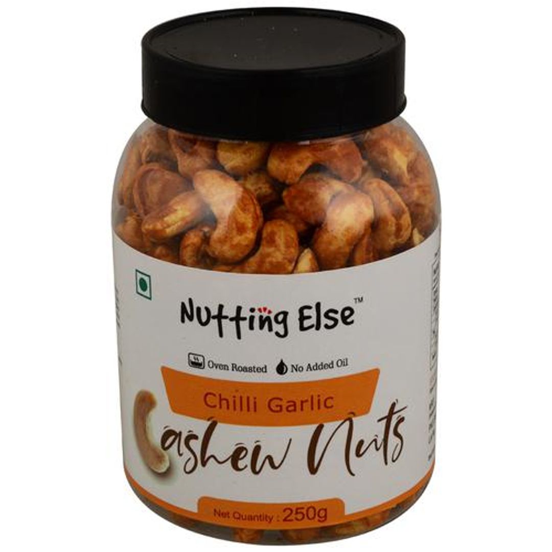 Chilli Garlic Cashew Nuts - Rich In Protein & Essential Minerals
