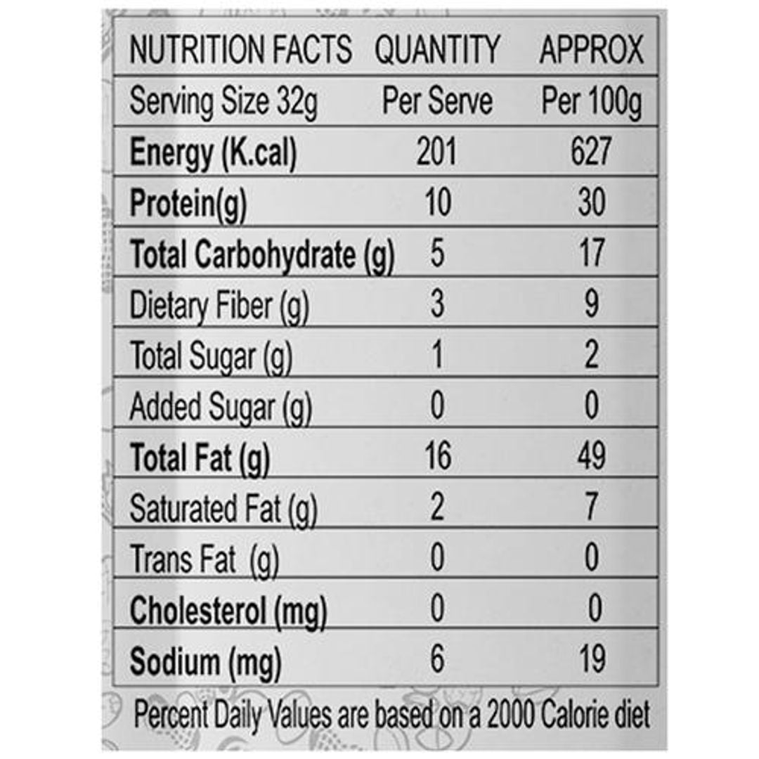 Natural Peanut Butter - Unsweetened, High In Protein, Creamy, Helps Manage Weight