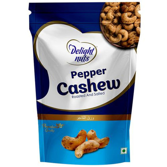 Pepper Cashew - Roasted & Salted, Premium, Rich In Fibre, Protein & Vitamins