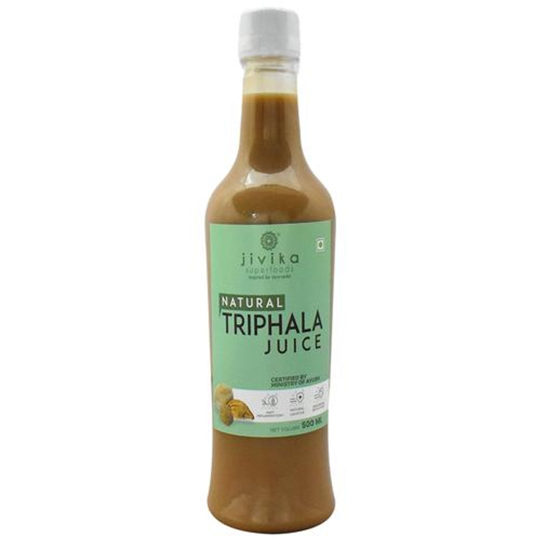 Natural Triphala Juice - Anti-inflammatory, Laxative, Nourishes Skin & Hair