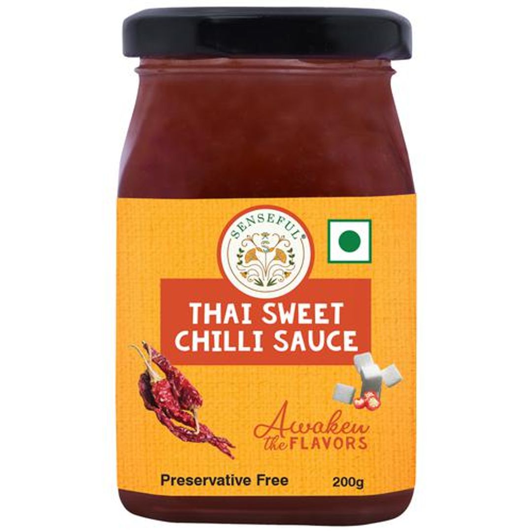 Thai Sweet Chilli Sauce - Flavoursome, Oil Free & Preservative Free
