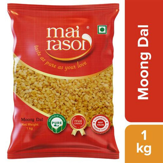 Moong Dal  Dhuli - Unpolished, Protein & Fibre Rich, For Soups, Porridge