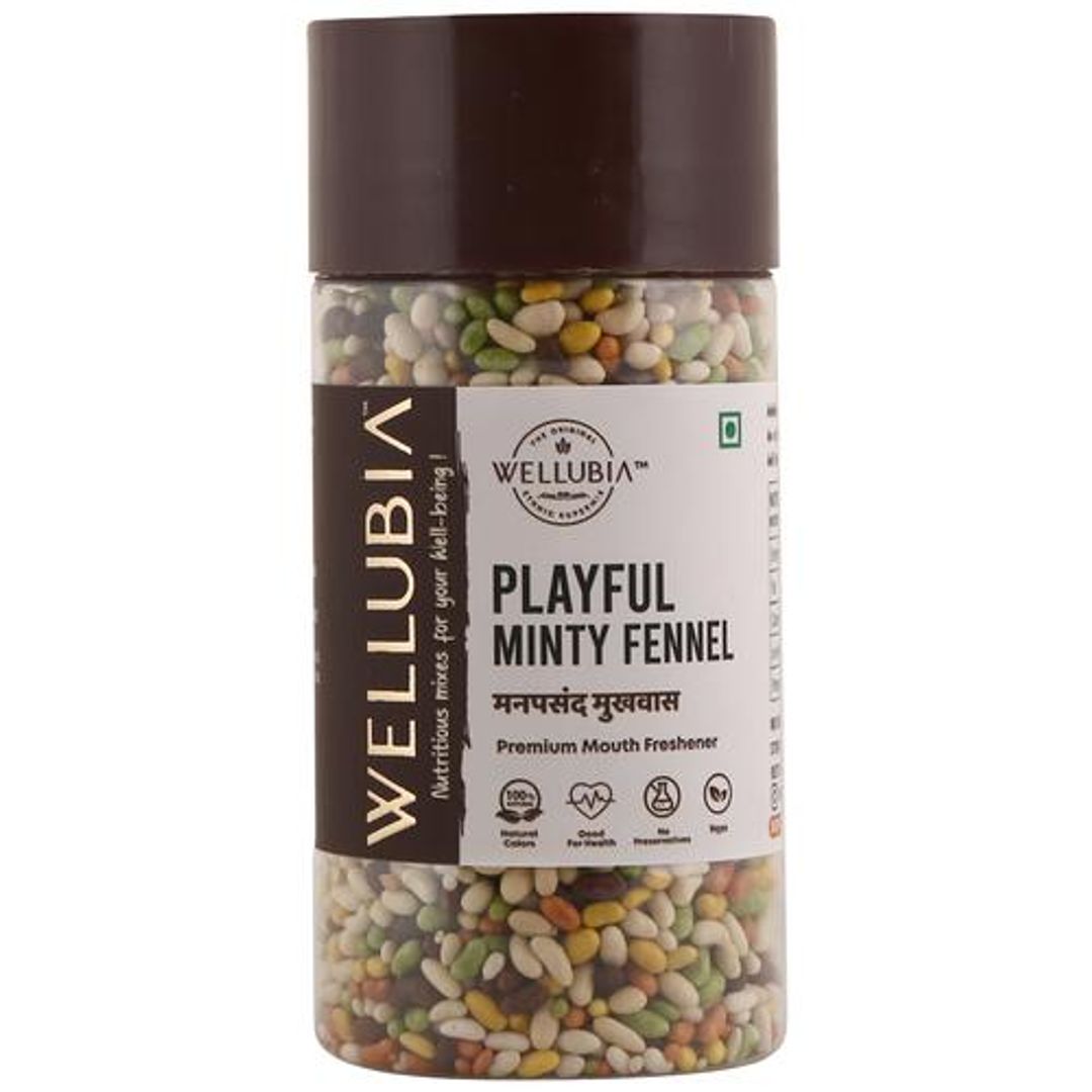 Playful Minty Fennel - Mouth Freshener, Good For Health, Natural Colours