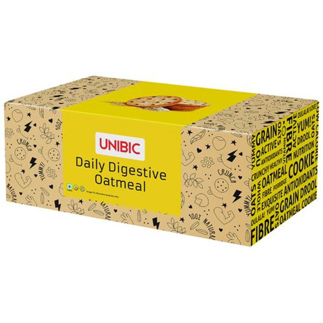 Daily Digestive Oatmeal Cookies - Packed With Nutrition & Vitamins, Low In Calories