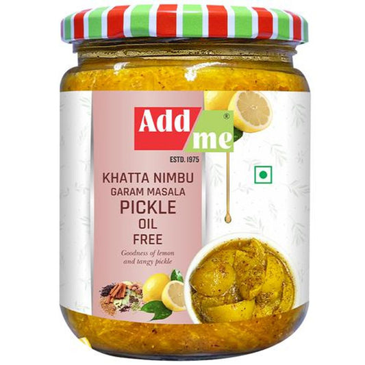 Khatta Nimbu Garam Masala Pickle - Oil Free, Authentic Vintage Recipe