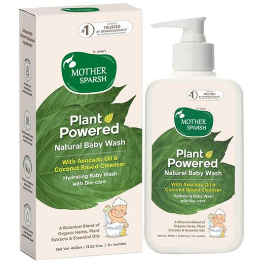 Plant-Powered Natural Baby Wash - Avocado Oil, Coconut Based Cleanser, Hydrating