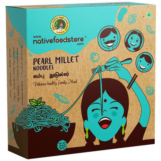 Kambu/Pearl Millet Noodles - Rich In Protein, Calcium & Iron, Delicious, Healthy