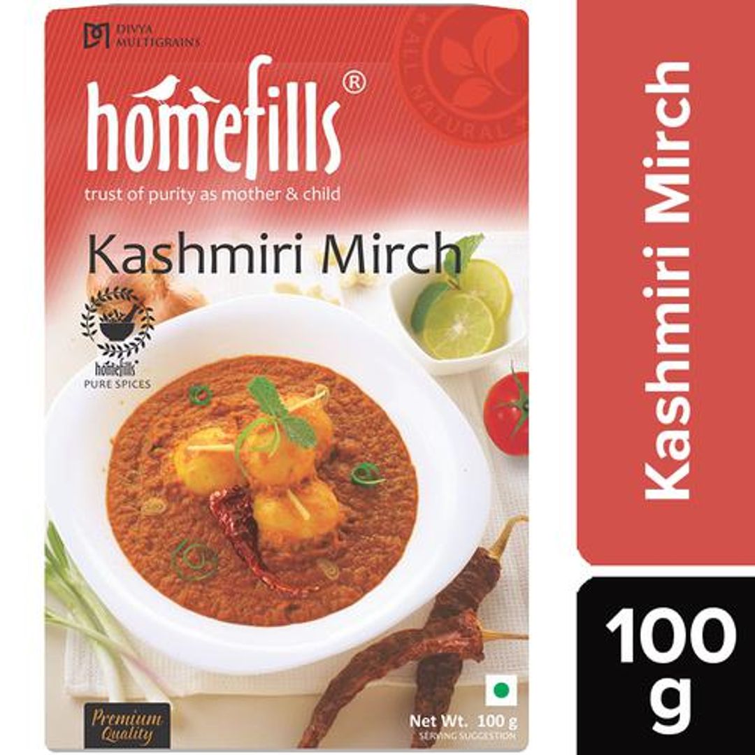 Kashmiri Mirch - Enhances Flavour, Rich In Antioxidants