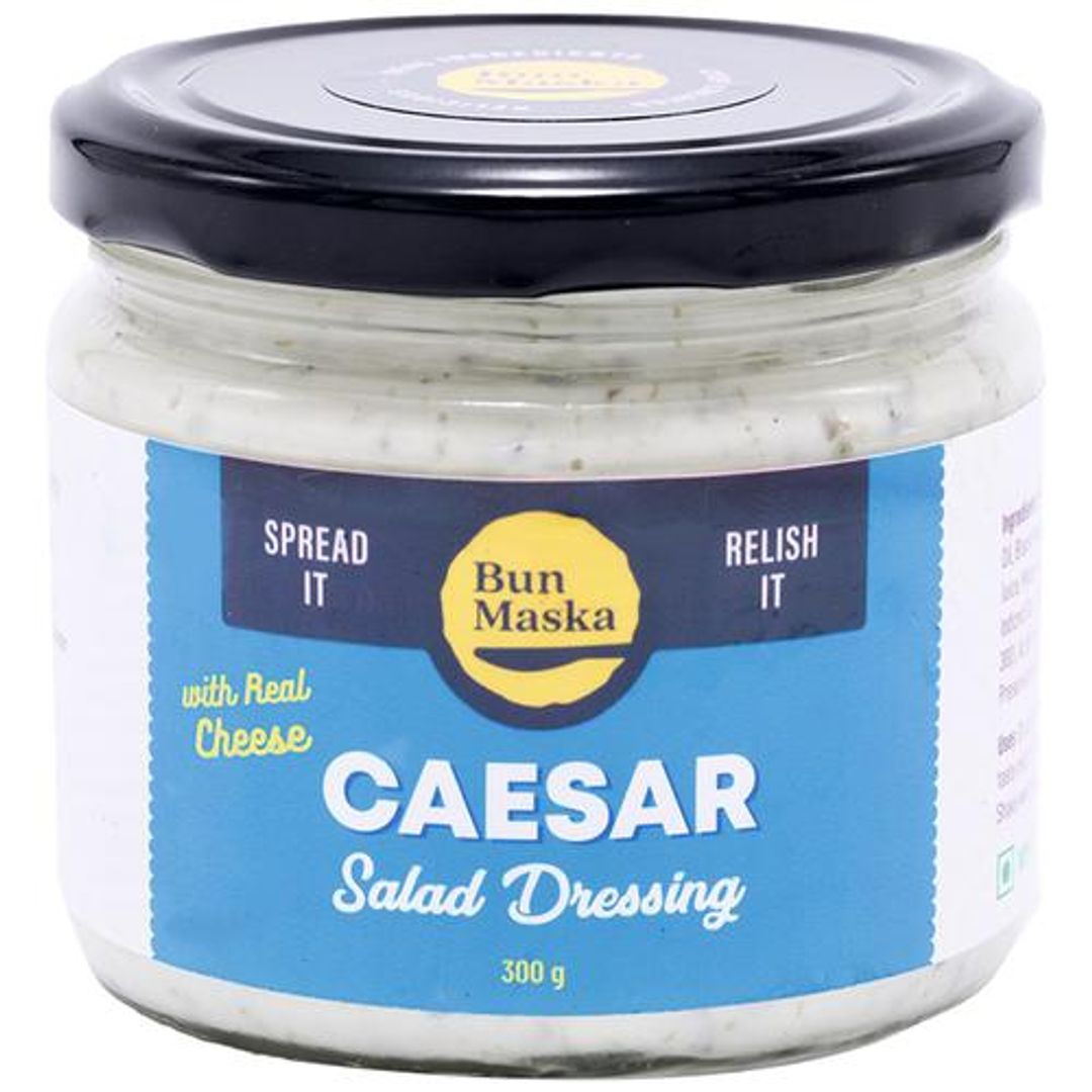 Caesar Salad Dressing With Real Cheese - Flavourful & Creamy For Spread & Dip