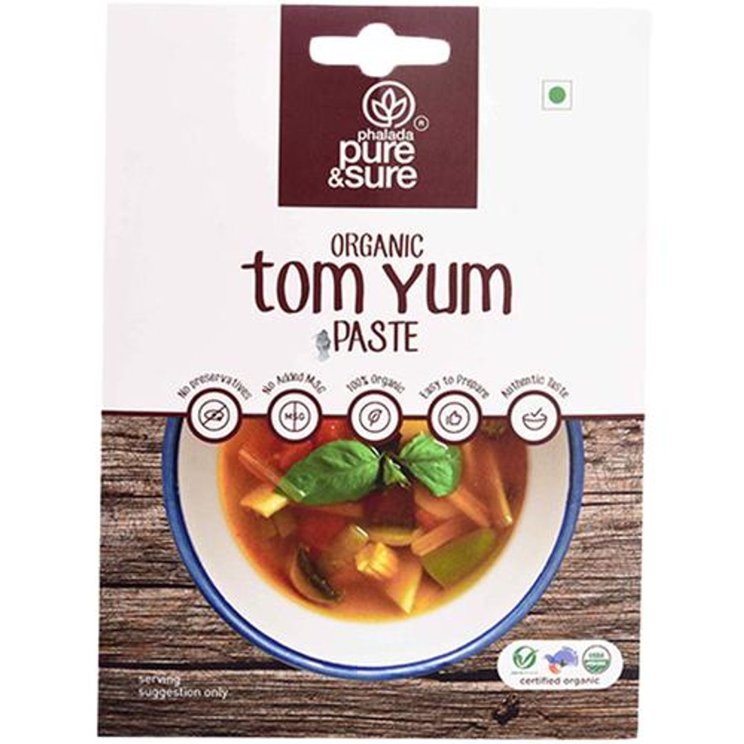 Organic Tom Yum Paste - Authentic, Fresh, No Preservatives