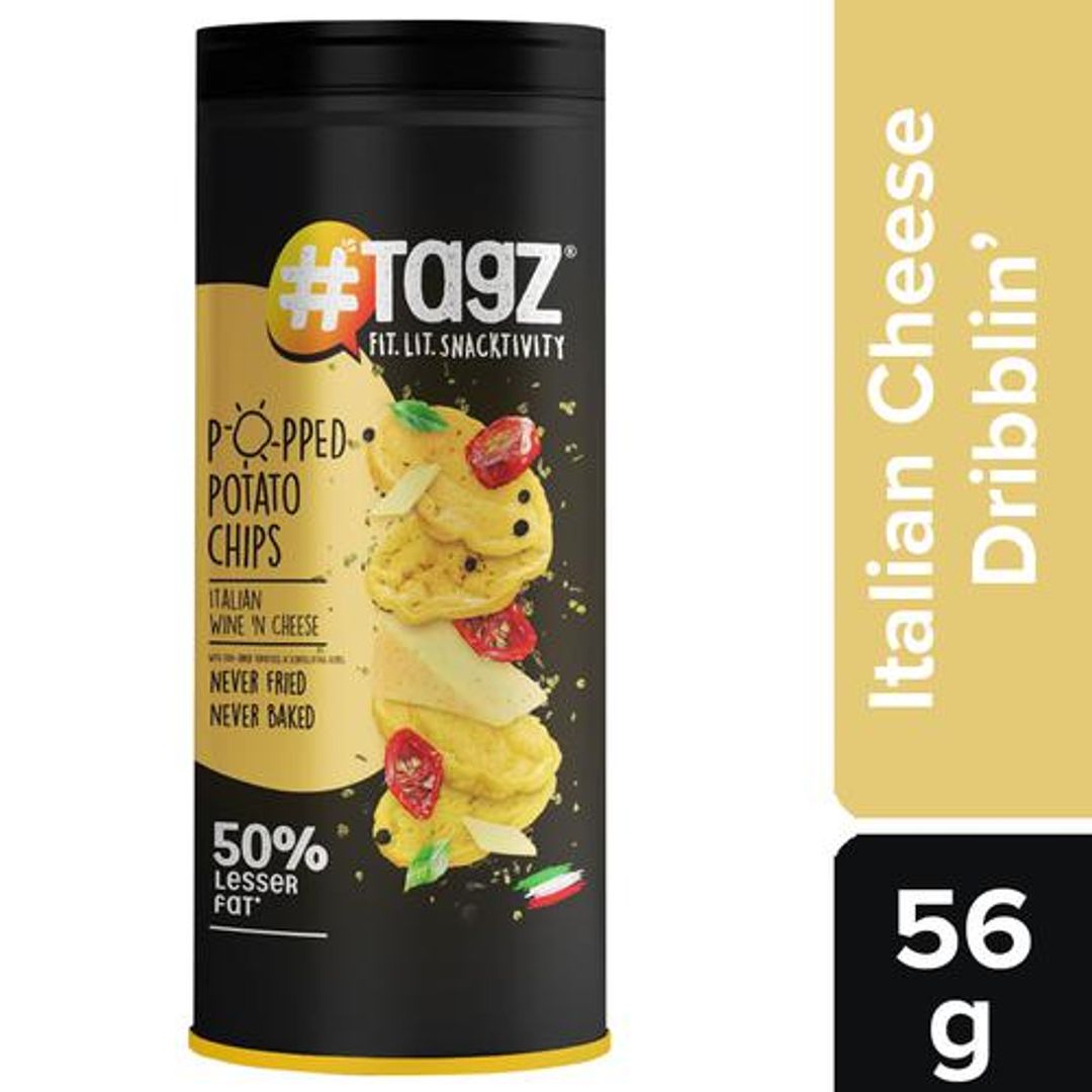 Popped Potato Chips - Italian Wine 'N Cheese'