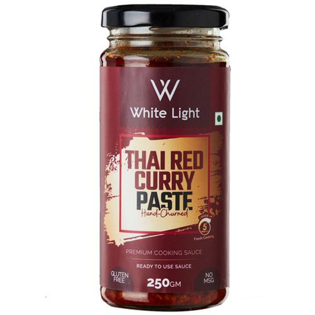 Red Thai Curry Paste - Authentic, Premium, Hand-Churned, For Cooking, Dips, Spread