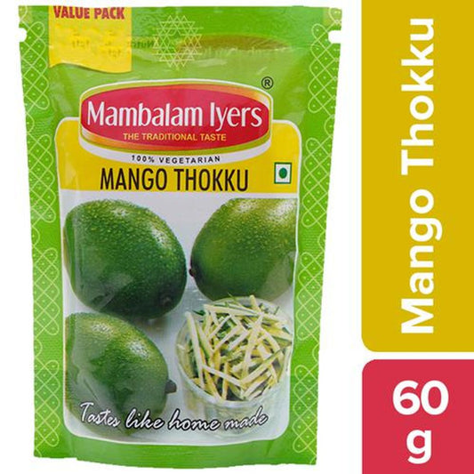 Mango Thokku Pickle - Homemade, Tangy Spicy