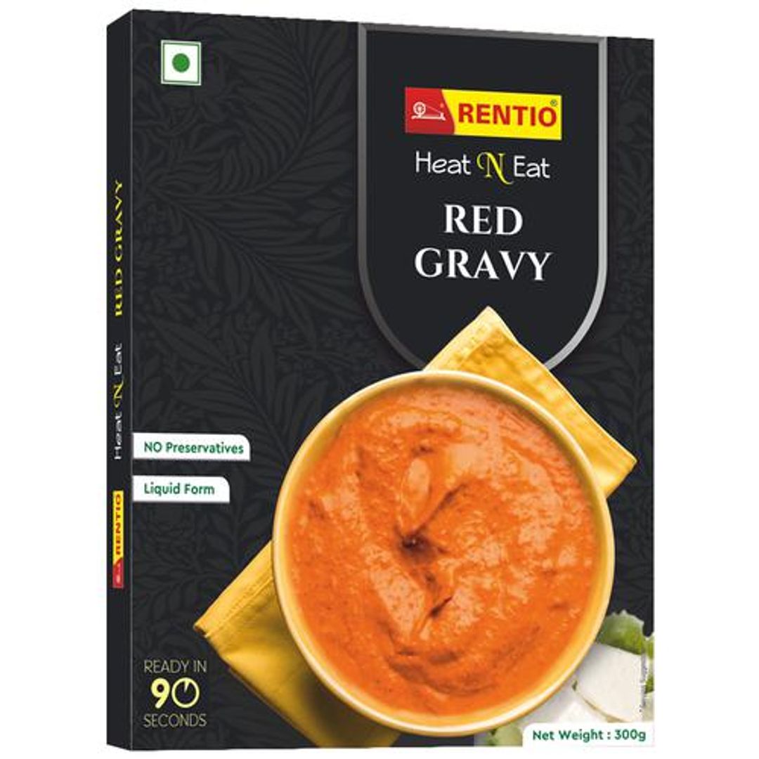 Heat N Eat - Red Gravy, No Preservatives, Ready To Use, Rich & Flavourful