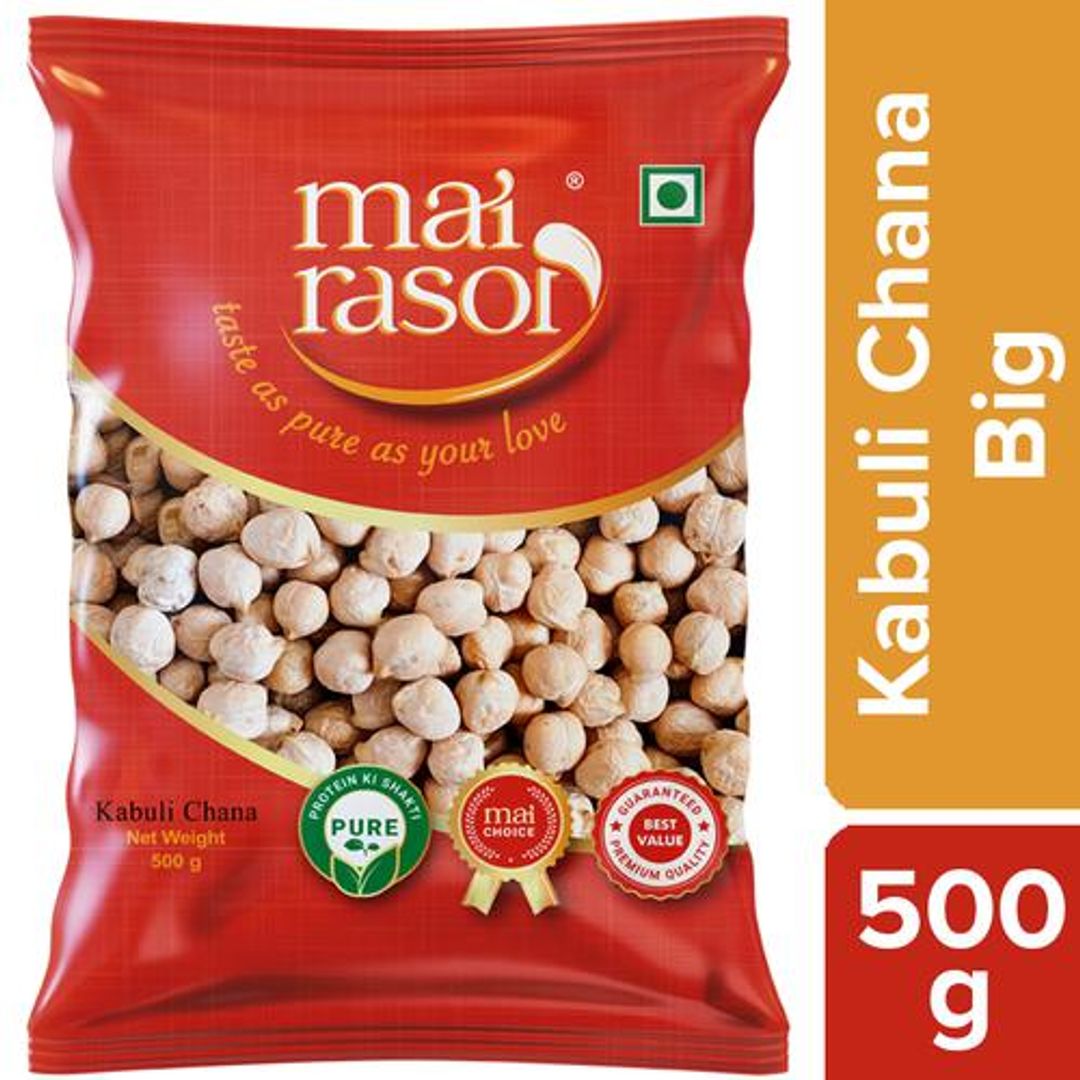 Kabuli Chana/Punjabi Chhole - Big, Bold Grains, Premium Quality, For Gravies, Soups & Salads