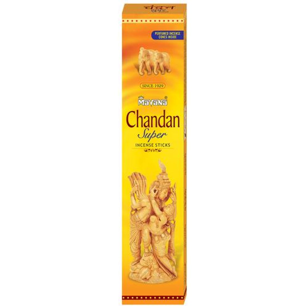 Chandan Incense Sticks - High-Quality, Premium Fragrance, For Prayers, Positive Ambience