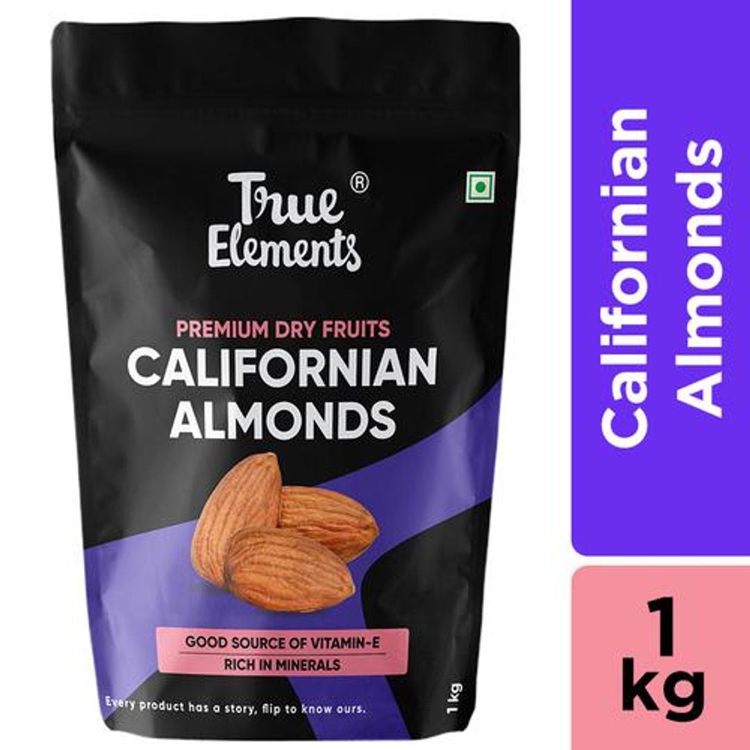 Californian Almonds - Premium Dry Fruits, Rich In Minerals & Vitamin E
