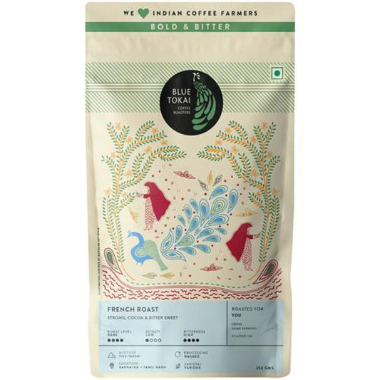 French Roast Home Espresso Dark Roasted Arabica Ground Coffee