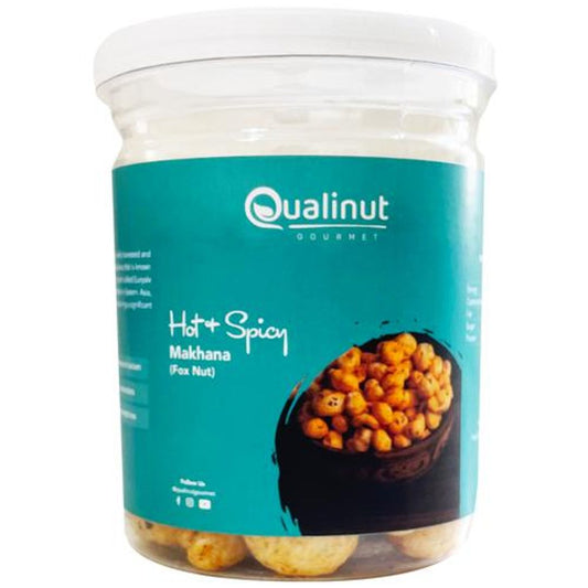 Hot & Spicy Makhana Fox Nut - Helps in Weight Loss, Rich In Calcium & Antioxidants, Munchy Snack