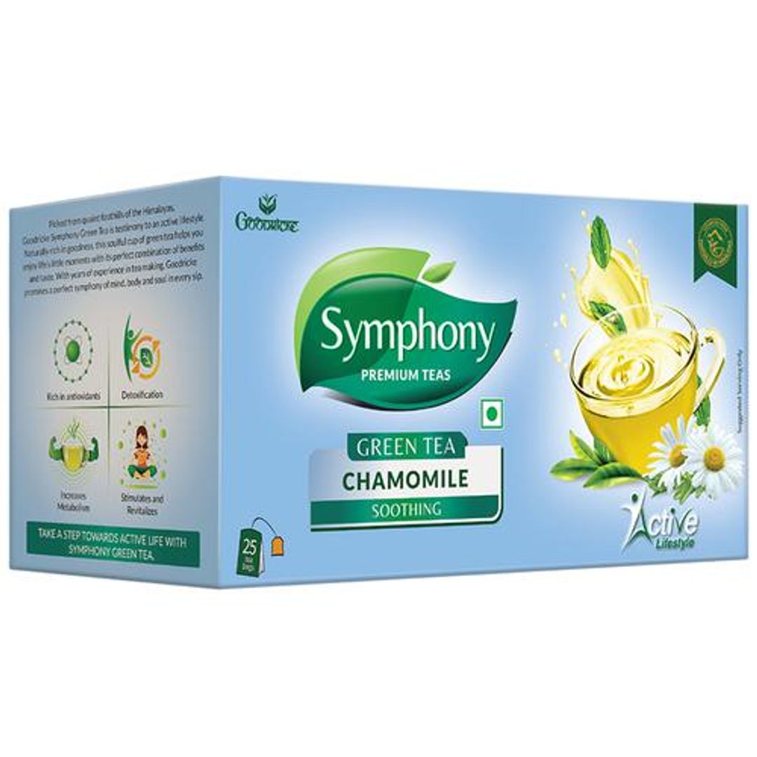 Symphony Soothing Green Tea - Chamomile, For Active Lifestyle, Mind, Body & Soul