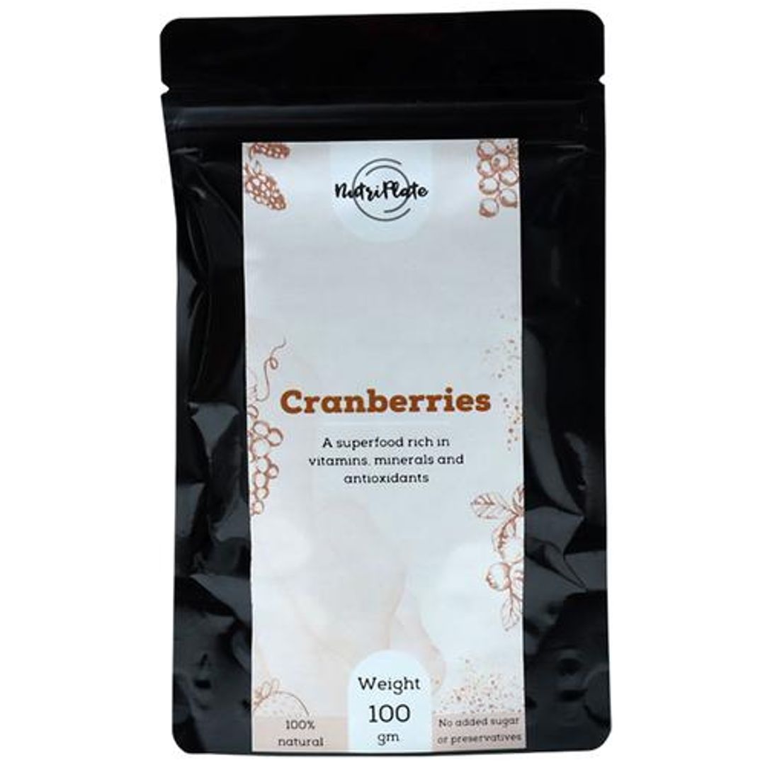 Cranberries - Rich In Vitamin, Minerals, Antioxidants