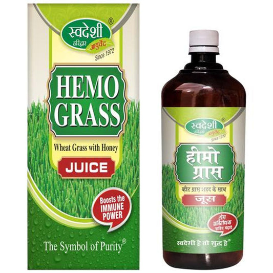 Hemograss Ras Juice - Wheat Grass With Honey, Improves Immunity, Hemoglobin, Digestive System
