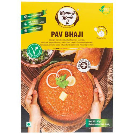 Pav Bhaji - Ready To Eat, No Added Preservatives