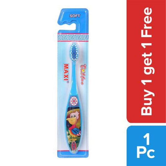 Toffee Junior Toothbrush - Soft Bristles, Helps Remove Stains, For Oral Hygiene