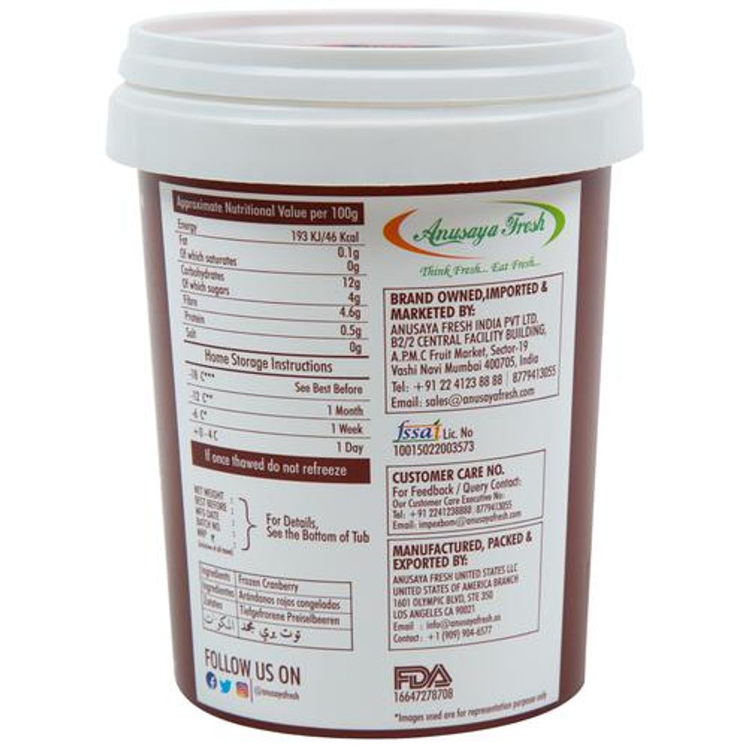 Frozen California Cranberries - Rich In Antioxidants & Minerals