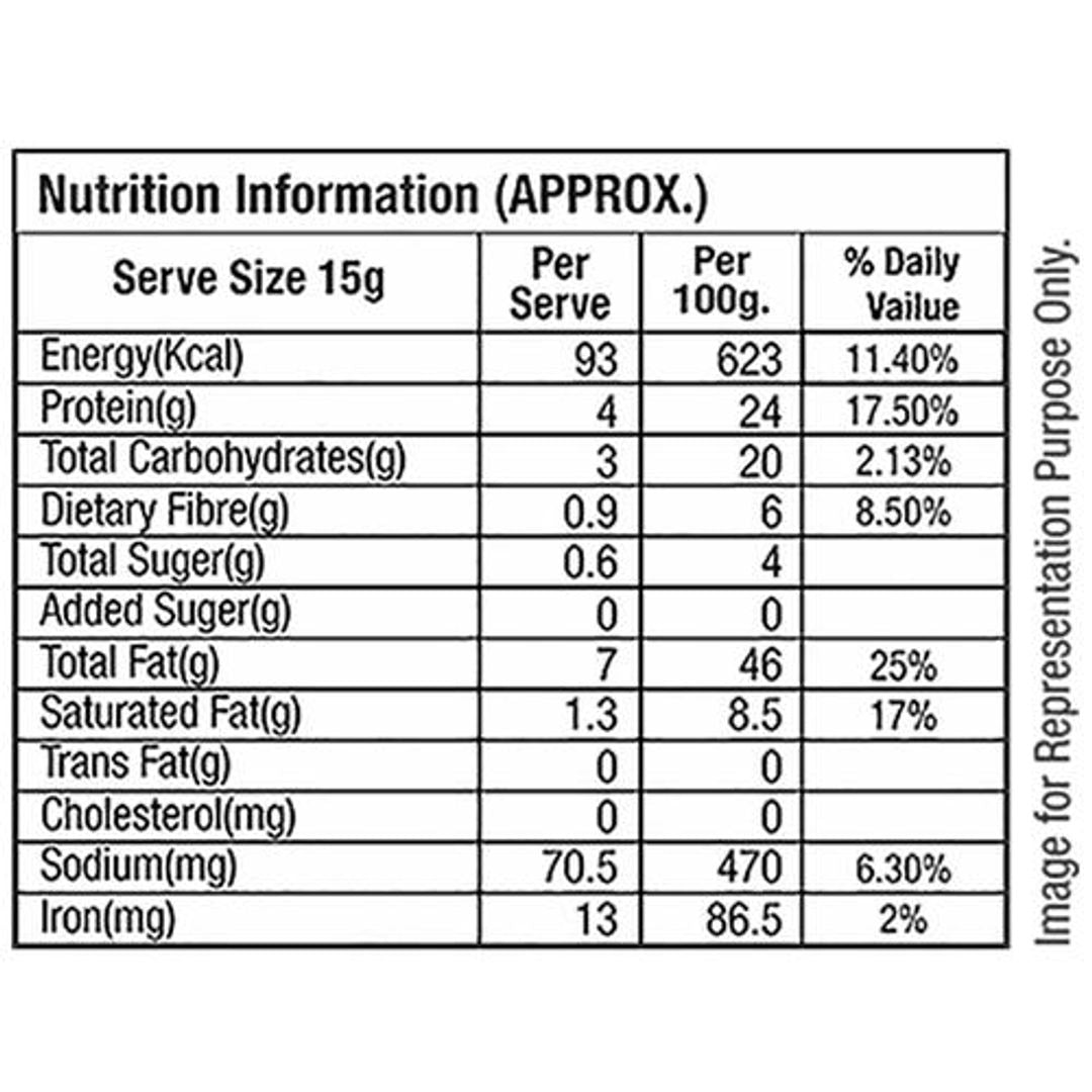 Natural Peanut Butter - Crunchy, Unsweetened, Rich In Nutrients