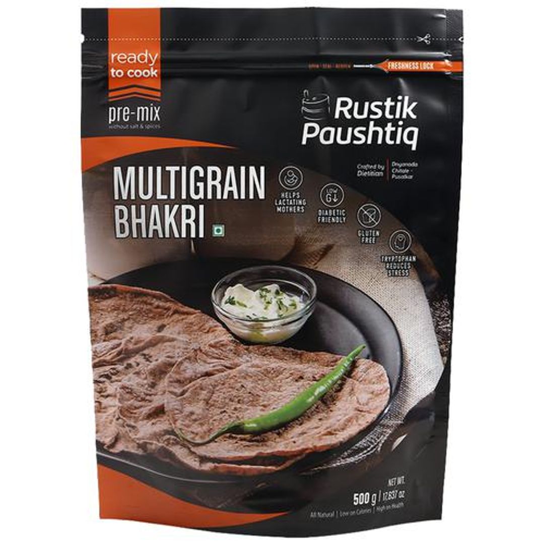 Multigrain Bhakri - Helps Lactating Mothers, Reduces Stress, Diabetic Friendly