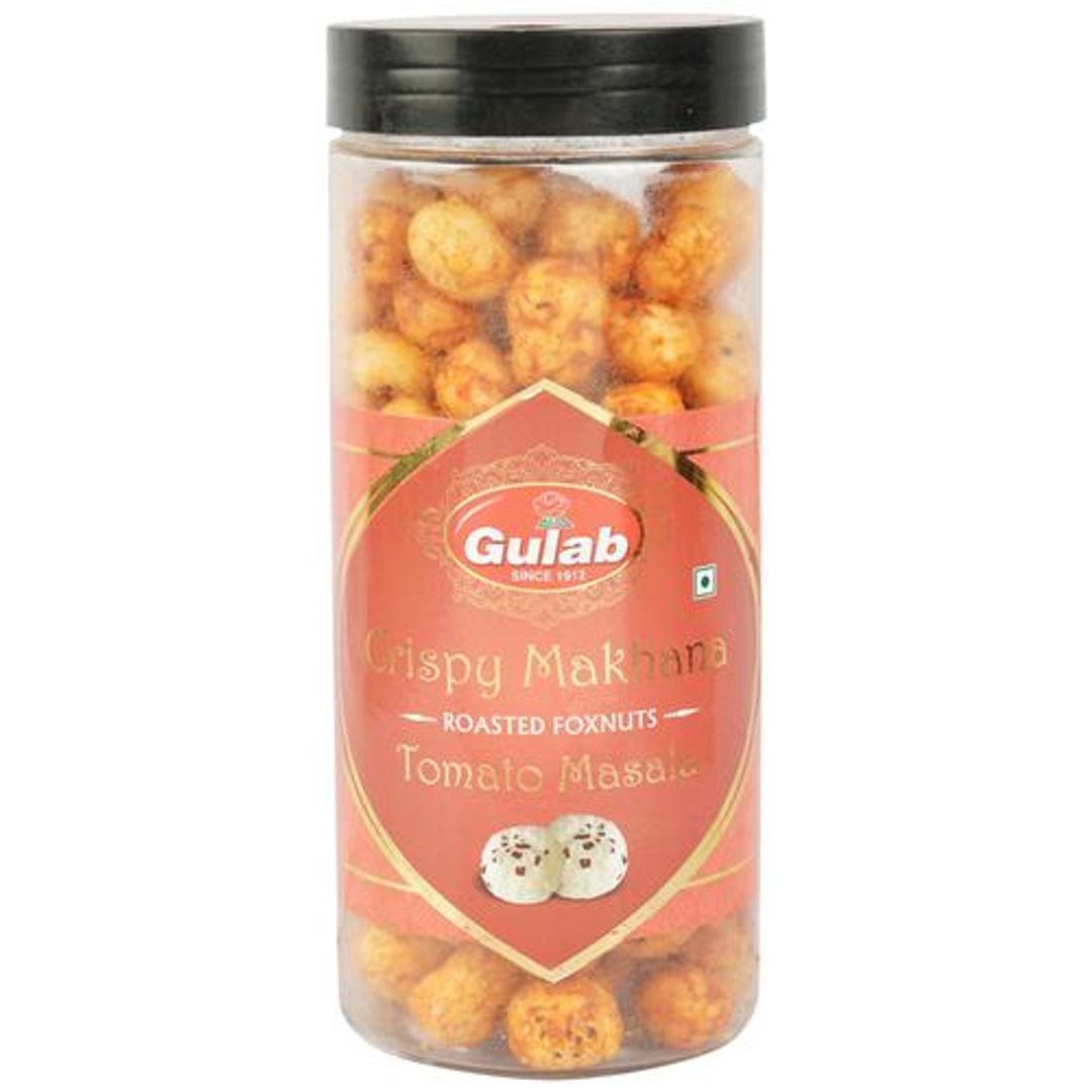 Crispy Makhana - Tomato Masala, Roasted, Healthy, Tasty